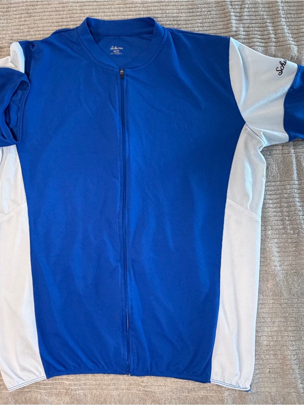 Schwinn Blue and White Men’s Cycling Jersey